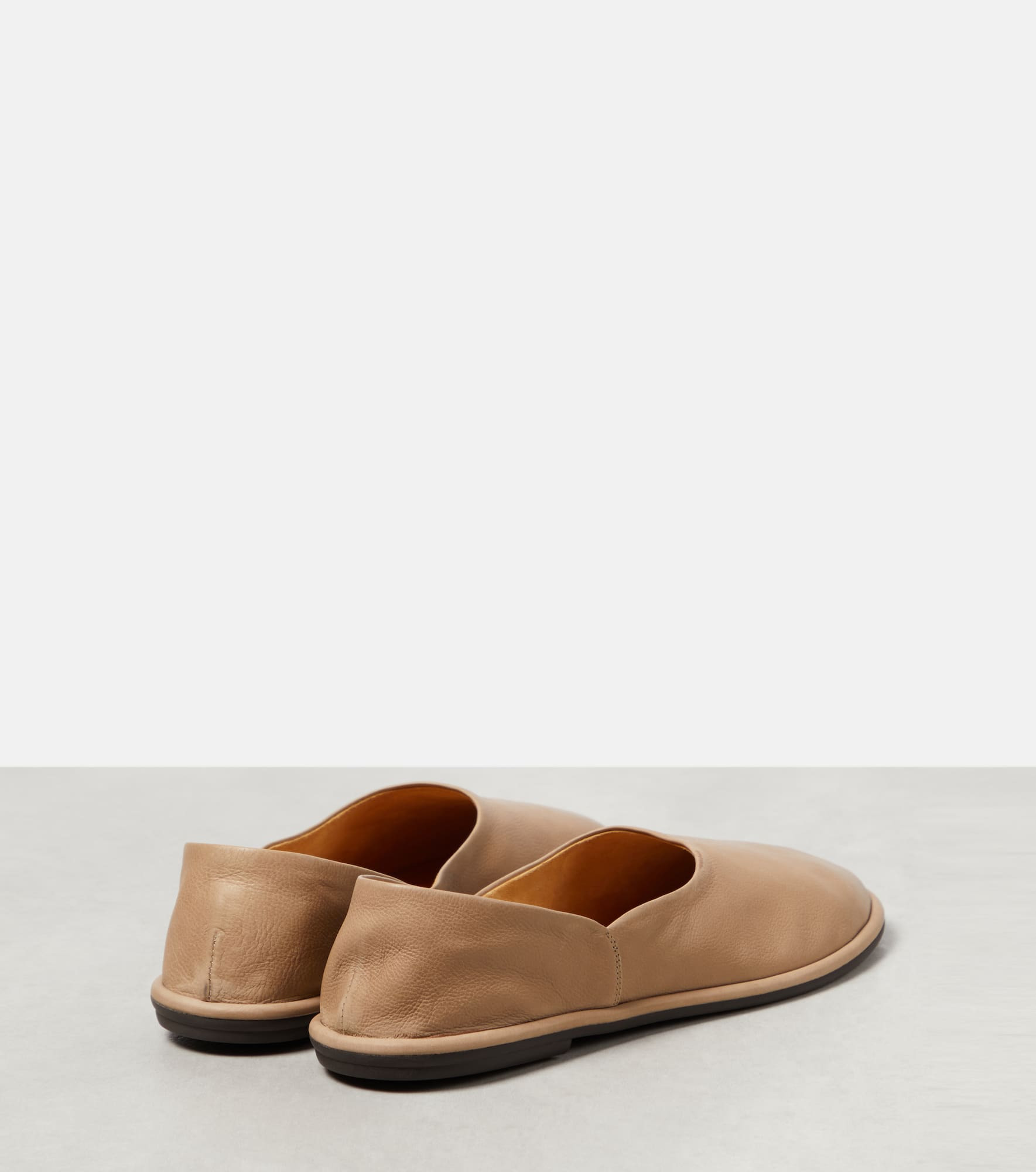 Canal leather flats - 3