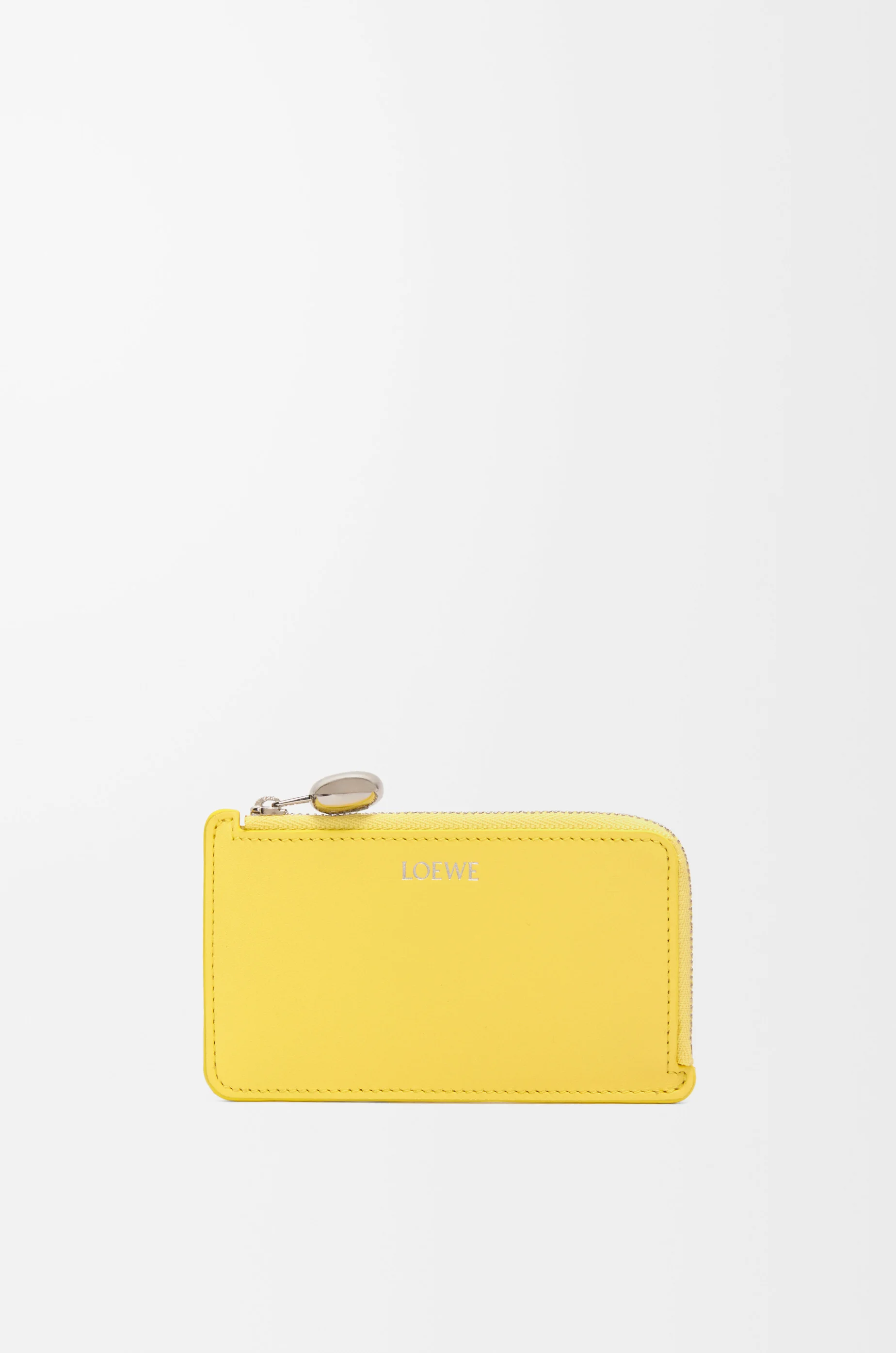Pebble coin cardholder in shiny nappa calfskin - 1