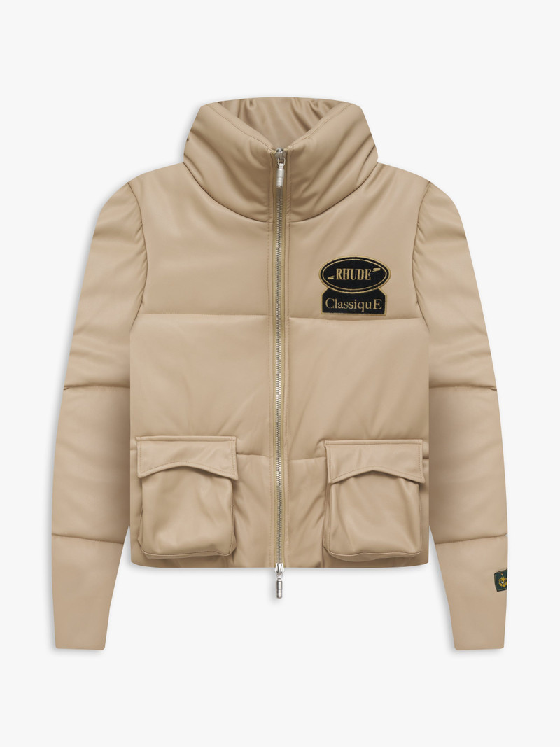 EMBROIDERED PUFFER JACKET - 1
