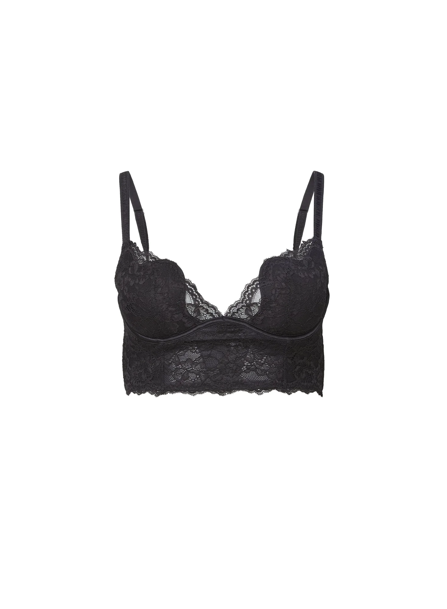 Bianca Lace Seduce U-Plunge Longline - 1