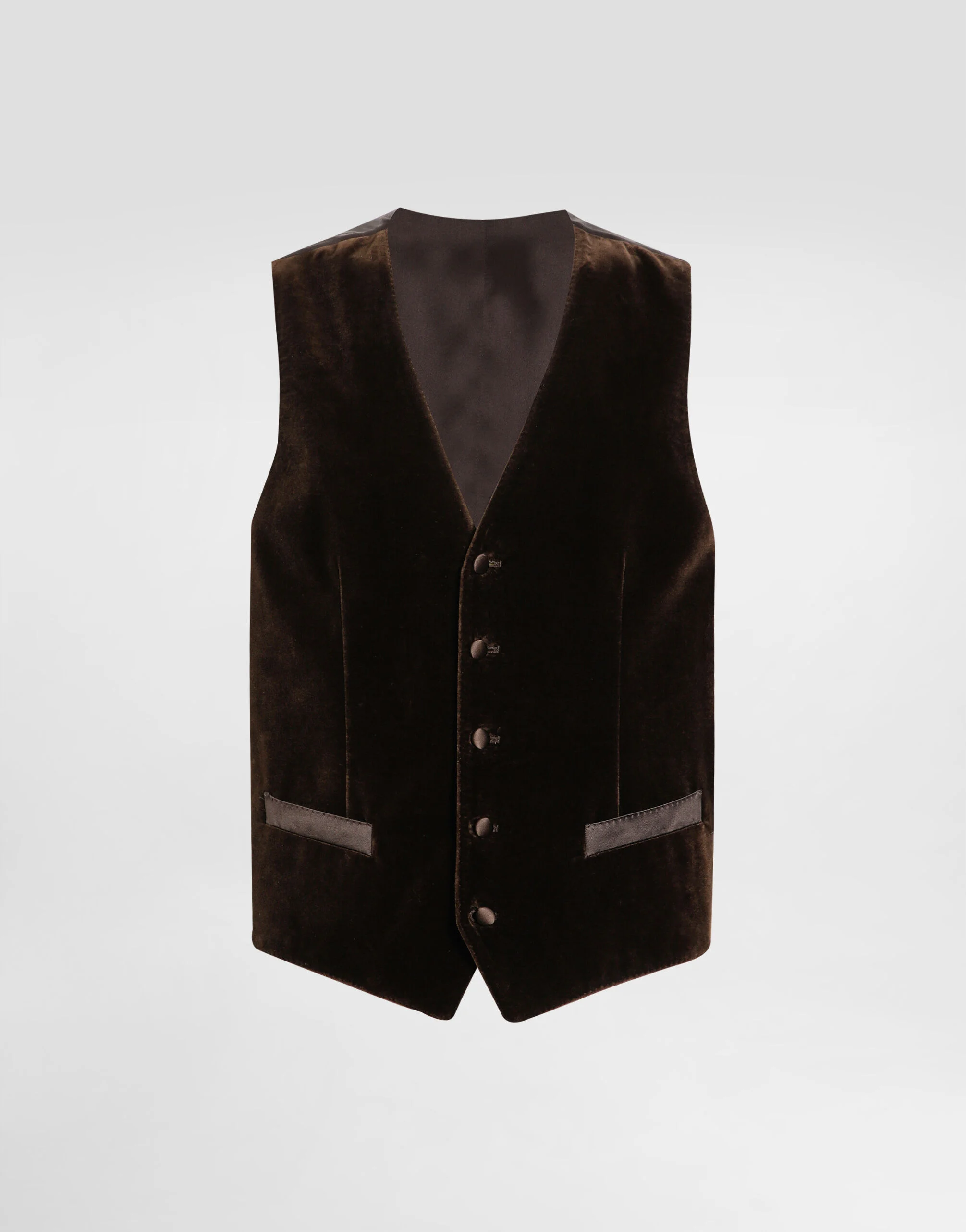 Smooth velvet vest - 1