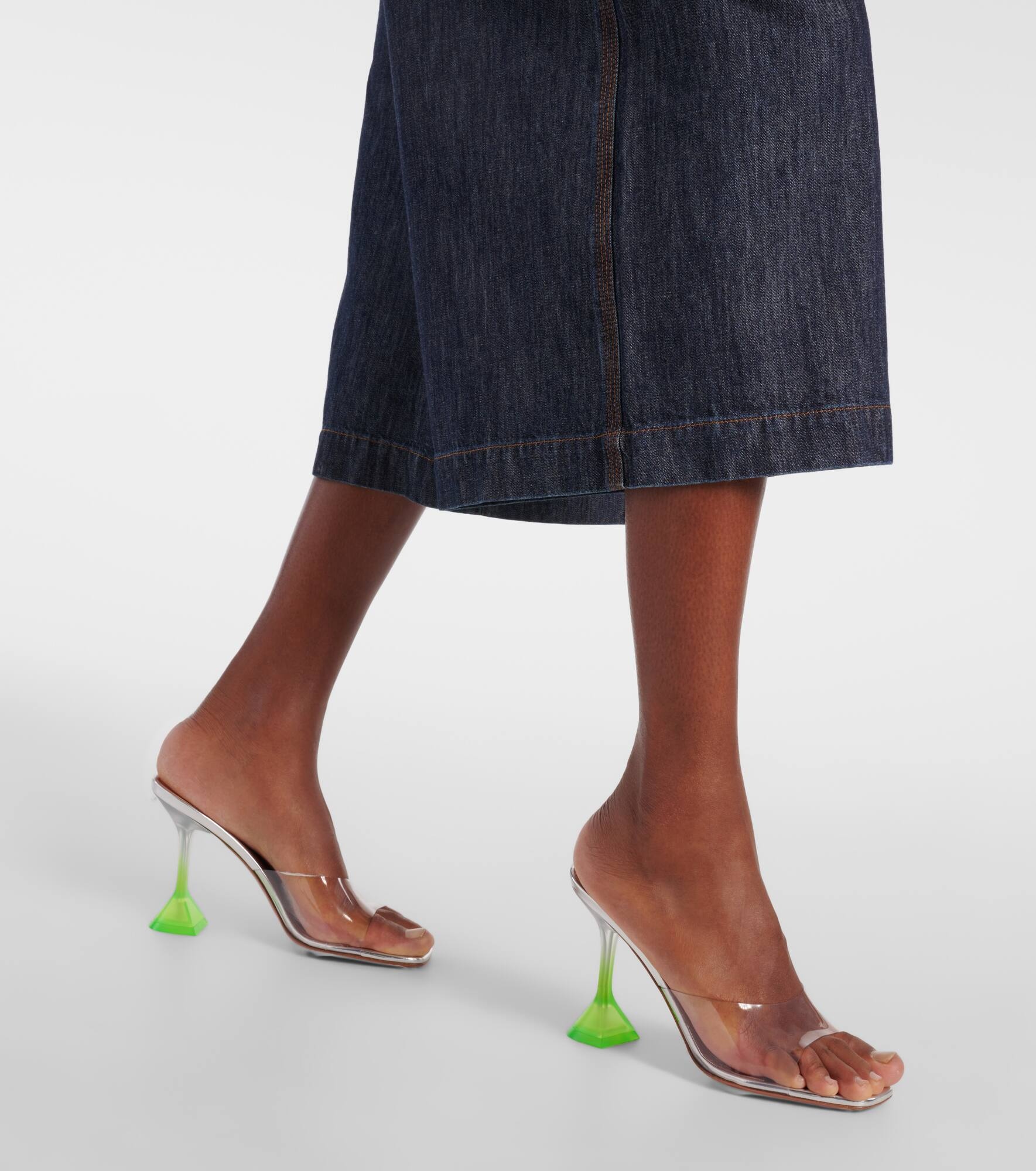 Lupita 95 PVC mules - 4