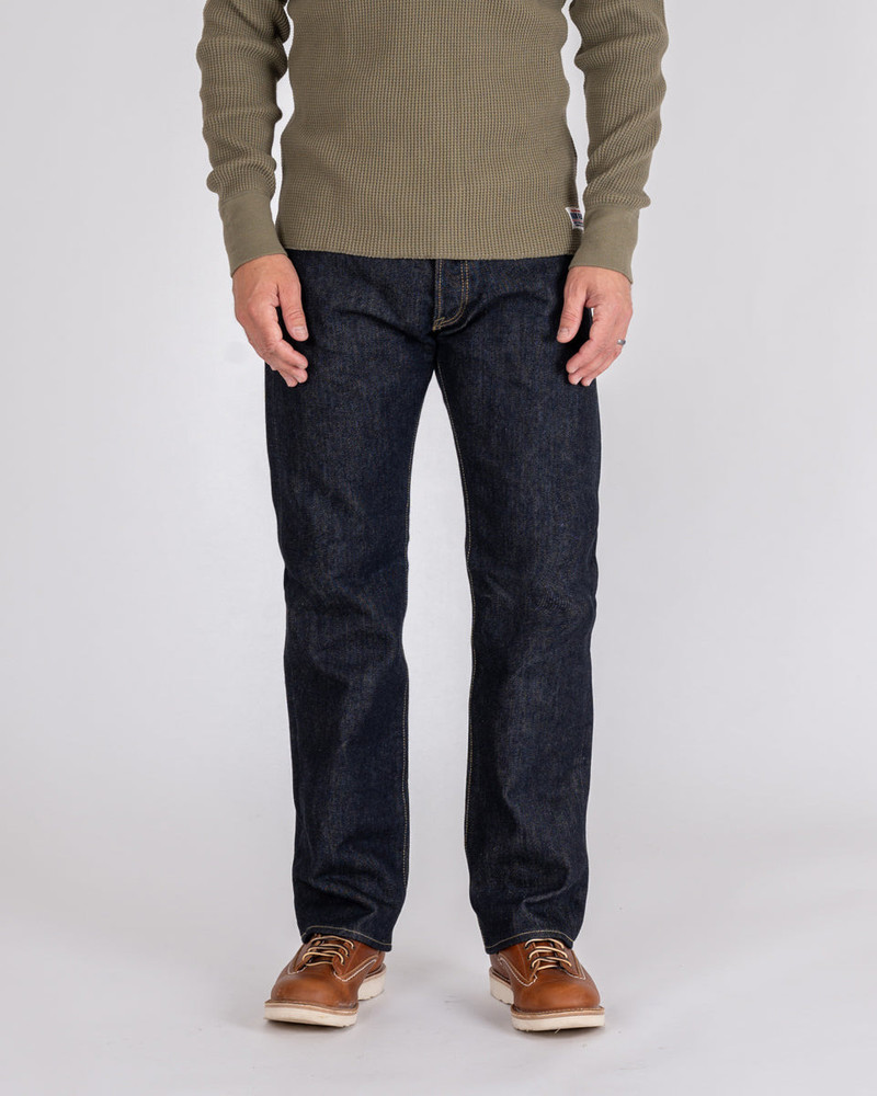 Iron Heart IH-634S 21OZ SELVEDGE DENIM STRAIGHT CUT JEANS - INDIGO outlook