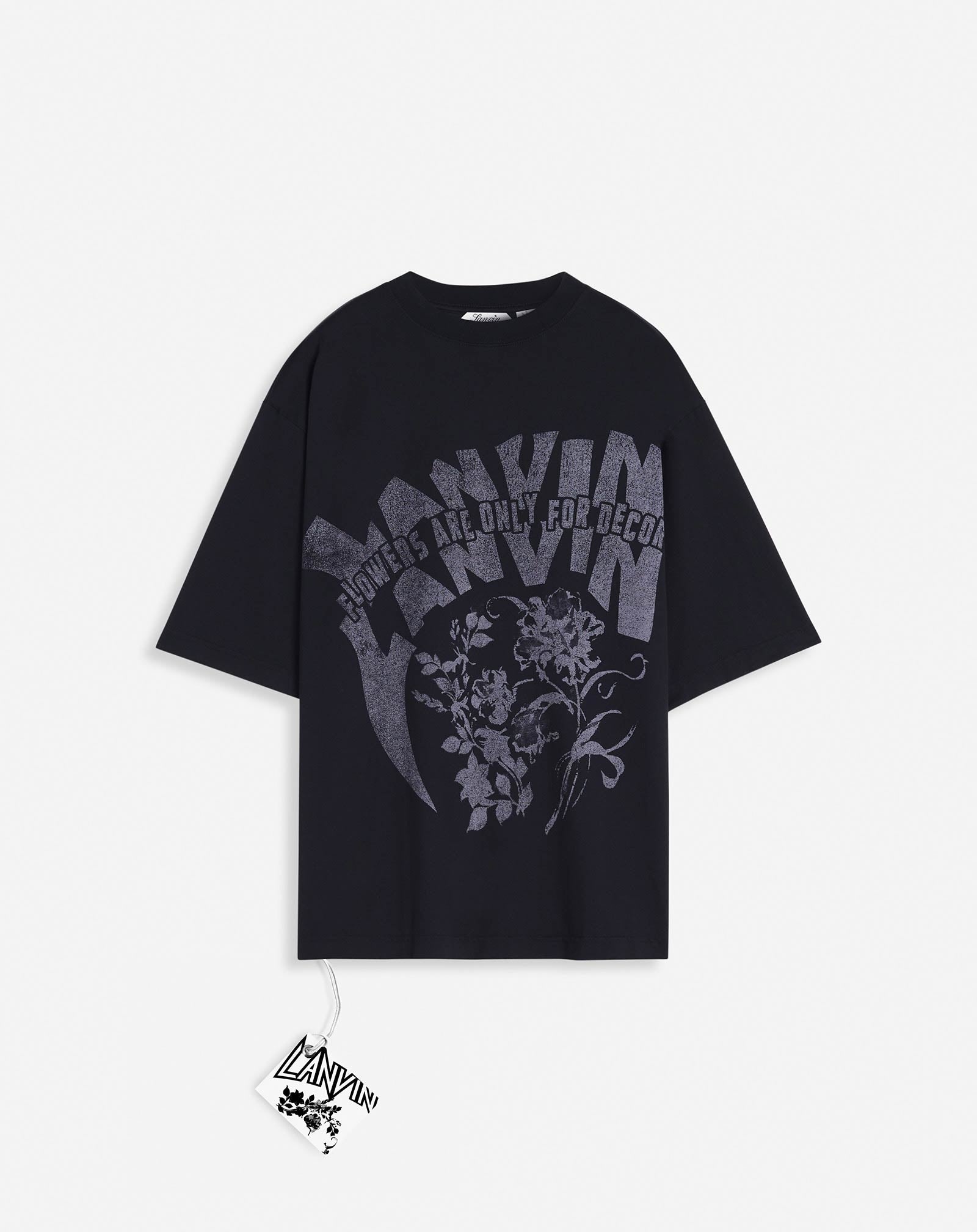 LANVIN X FUTURE UNISEX LOOSE-FIT PRINTED T-SHIRT - 1