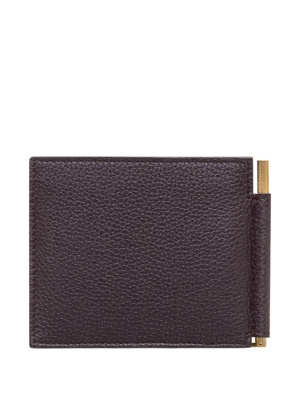 logo-print leather wallet - 2