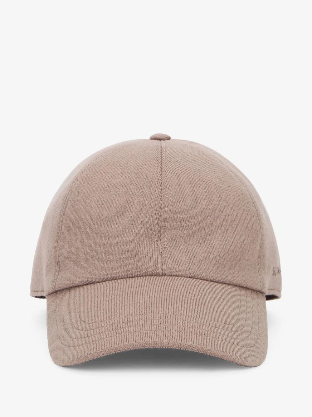 logo-embroidered touch-strap cap - 1