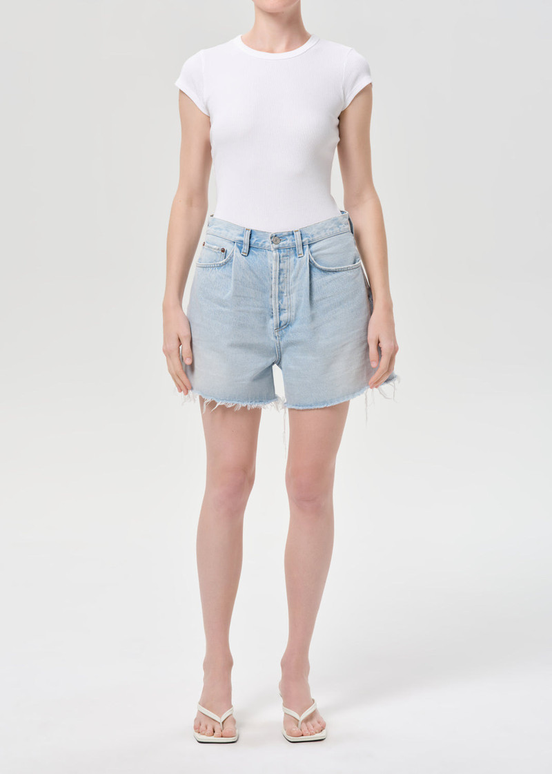 AGOLDE RHODA PLEATED A-LINE SHORT IN DETACH outlook