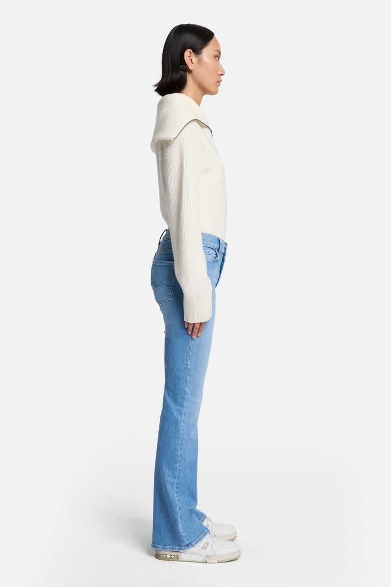 Slim Illusion Bootcut in Bloom 6
