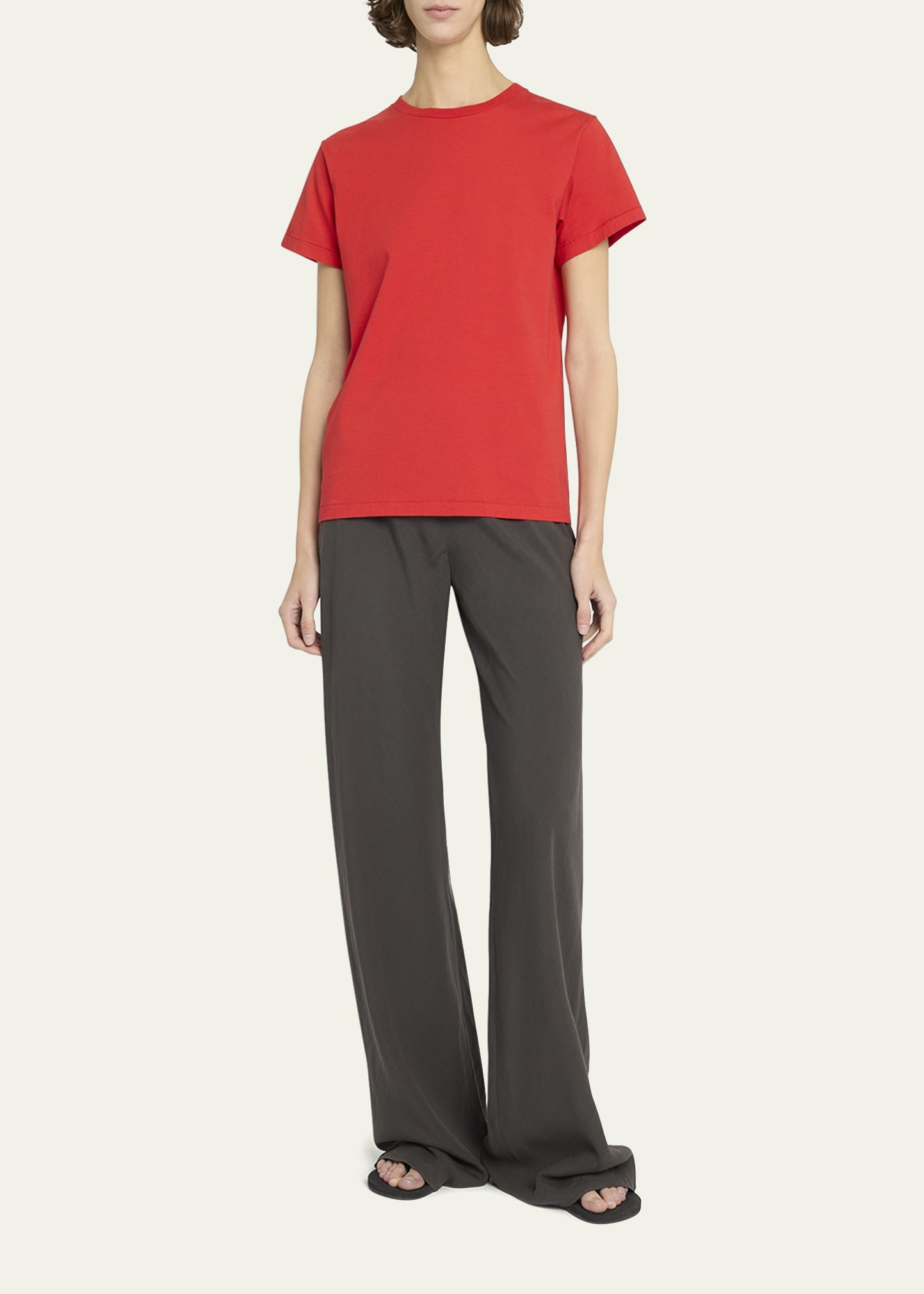 Florie Short-Sleeve Cotton Top - 2