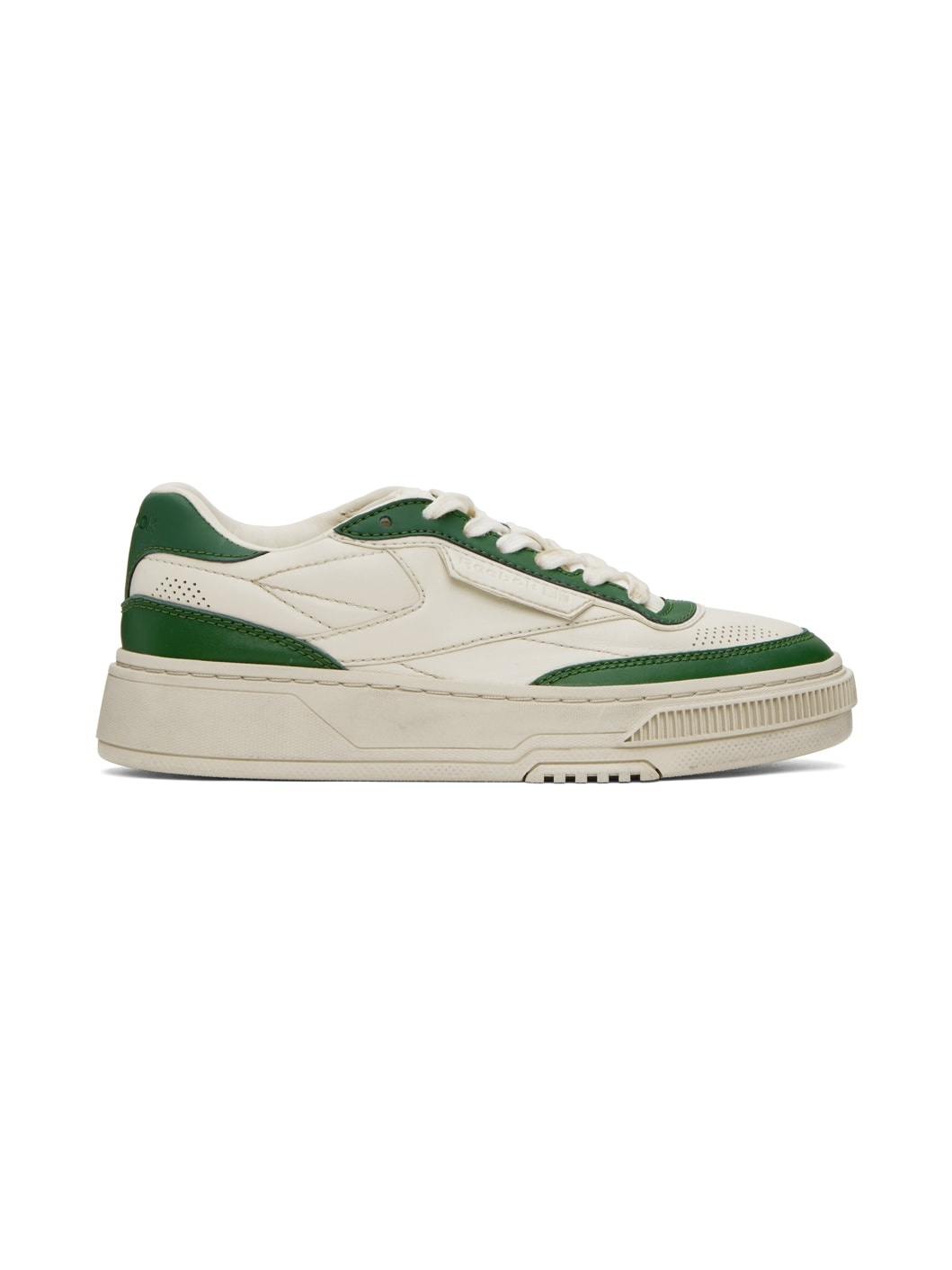 Off-White & Green Club C LTD Sneakers - 1