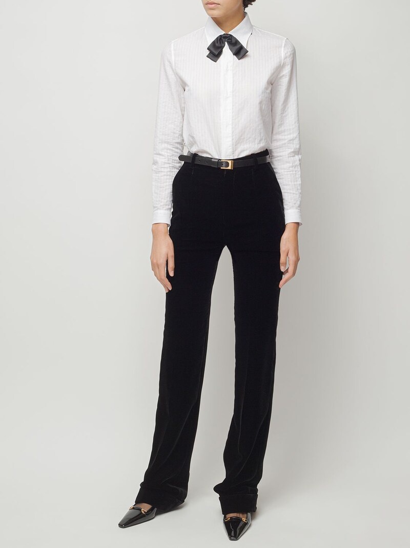 TAILLEUR VELVET PANTS - 2