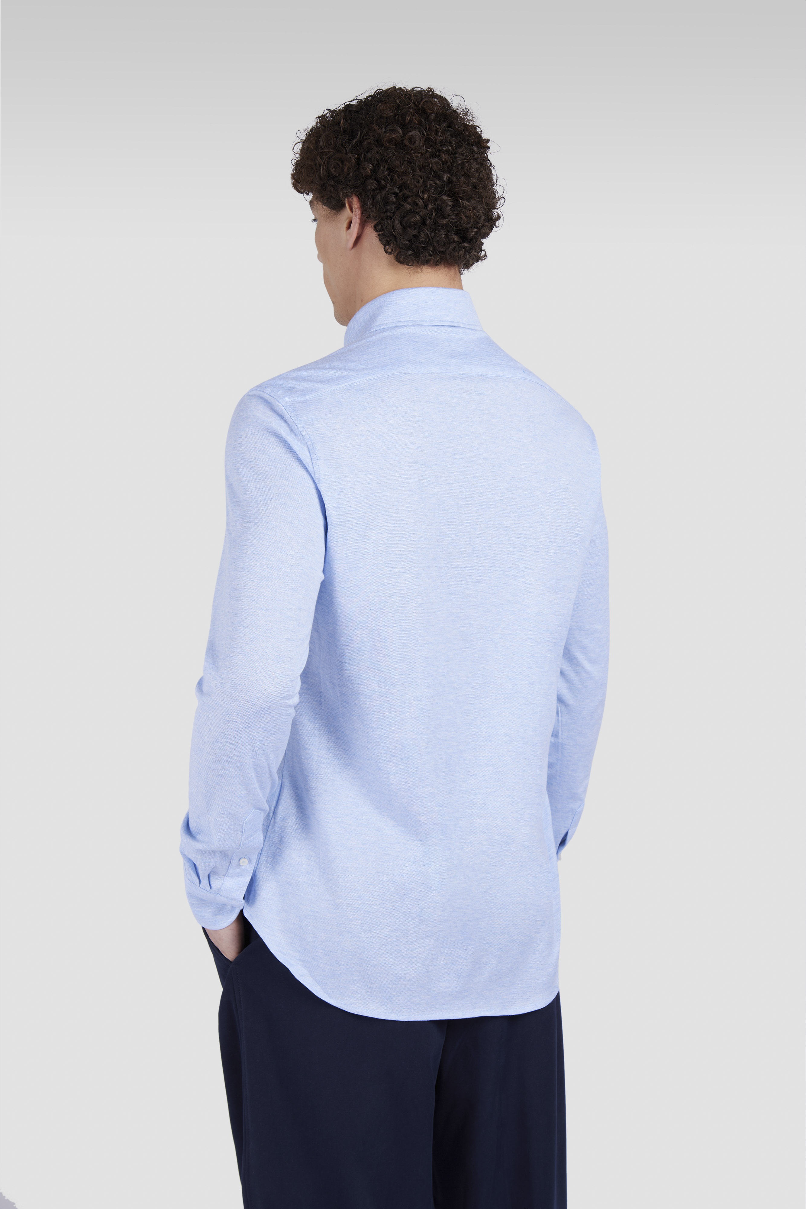 PIQUÉ COTTON SHIRT - 3