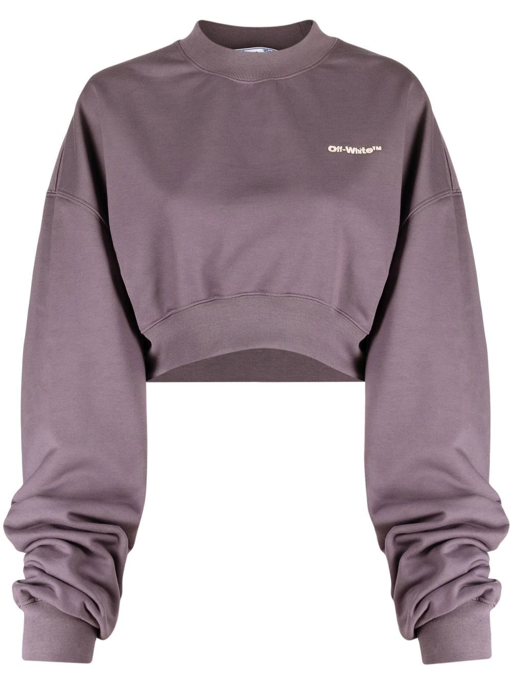 logo-print sweatshirt - 1