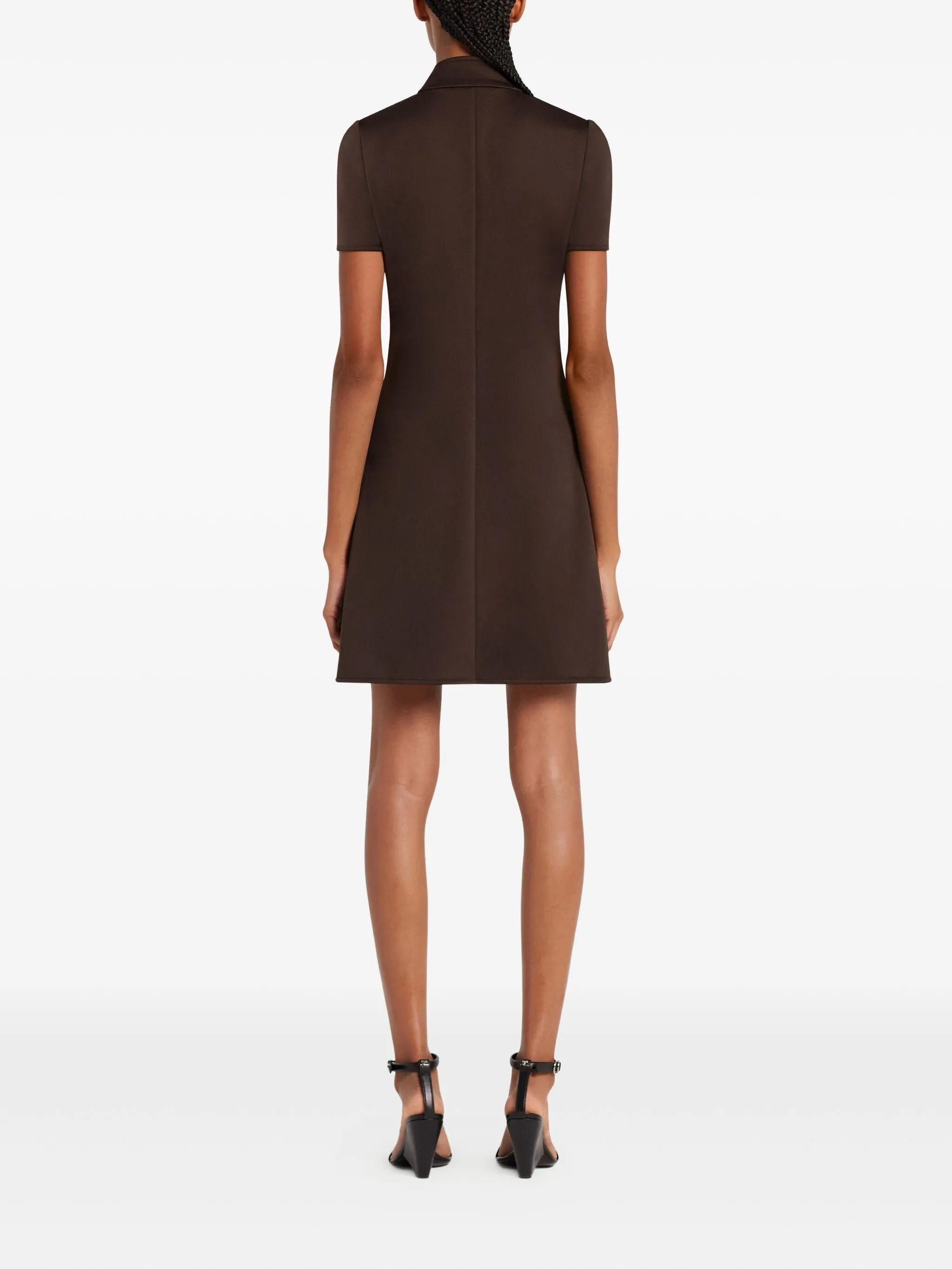 Courrèges Zip-up Short-sleeve Dress - 3