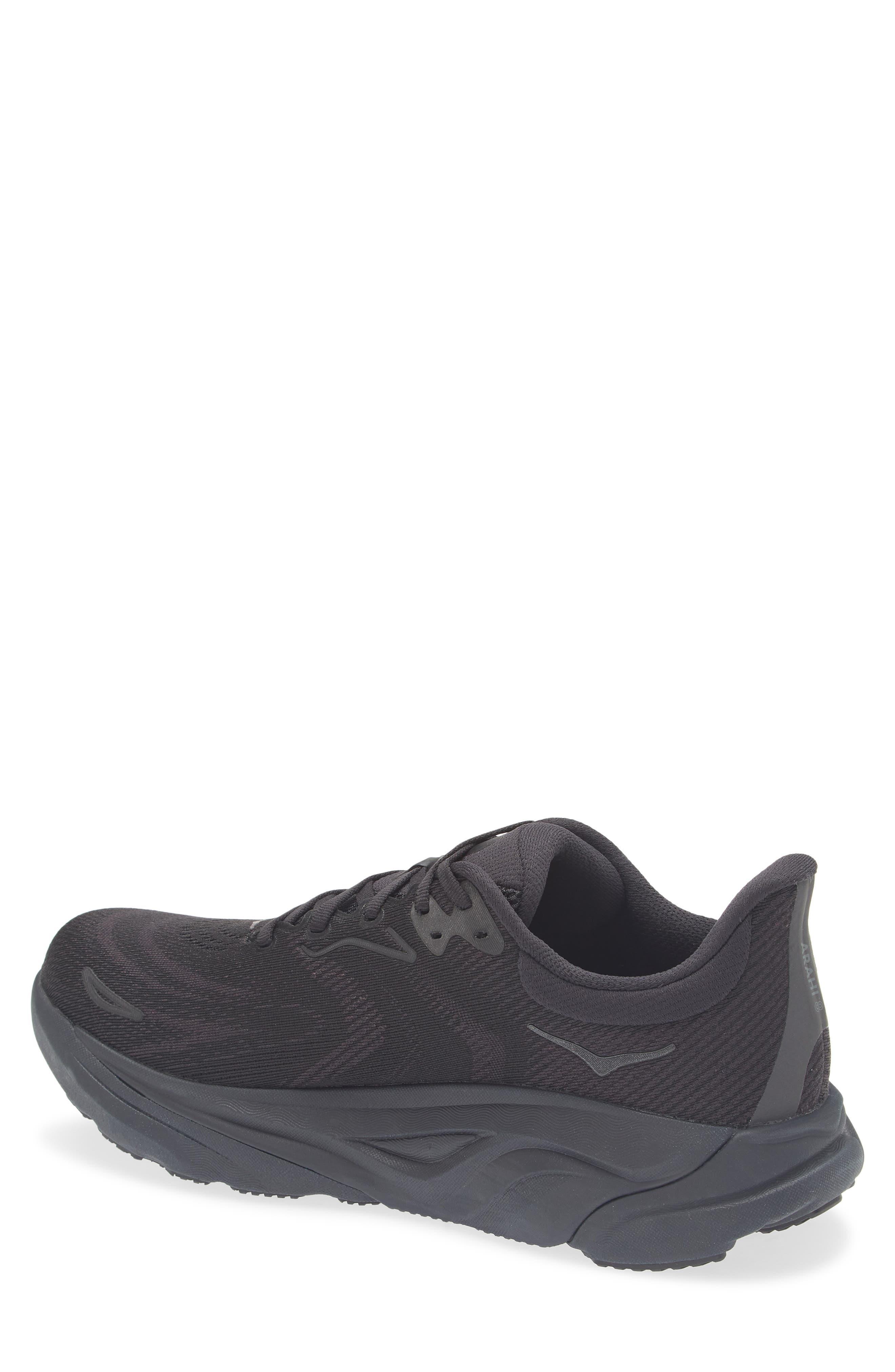 HOKA Arahi 8 Running Shoe in Black /Black at Nordstrom - 2