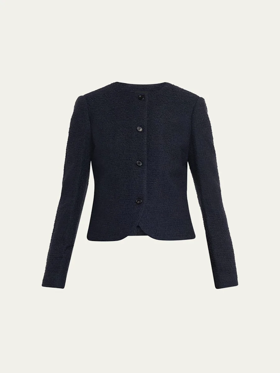 Tailored Tweed Jacket - 1