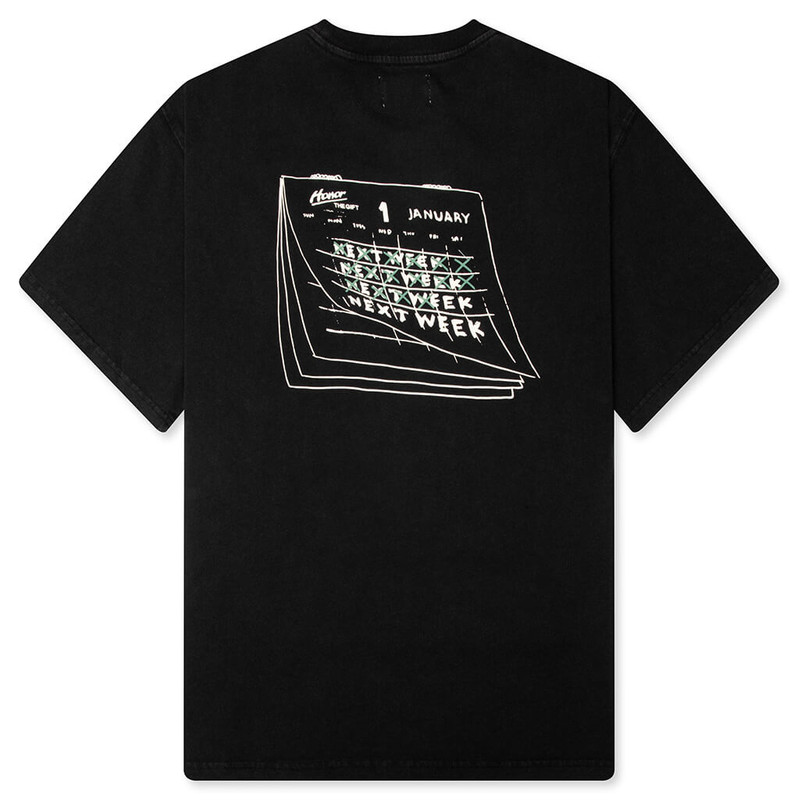 HONOR THE GIFT NOTHING CHANGES TEE - BLACK outlook