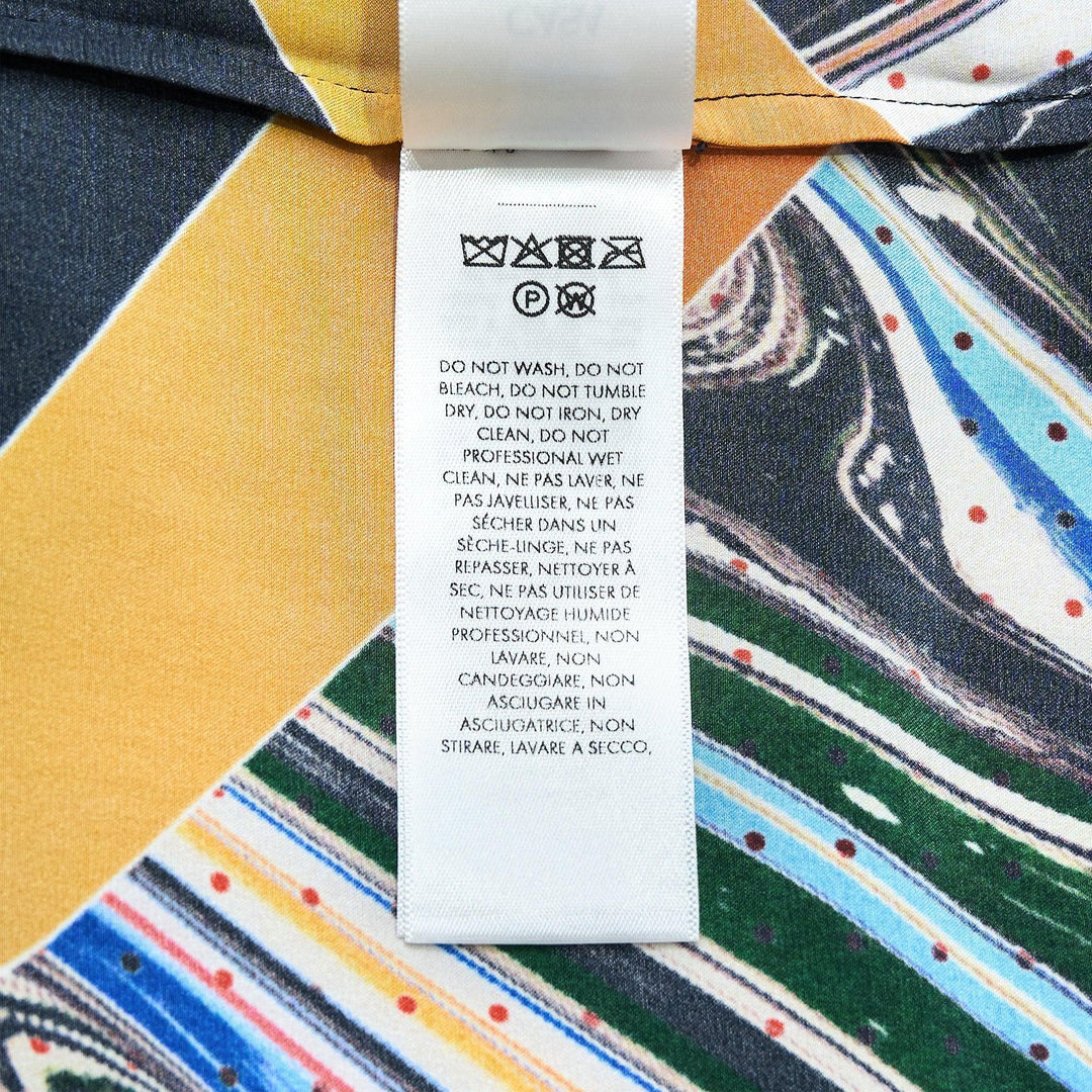 Cuban Collar Short Sleeve Shirt - 3