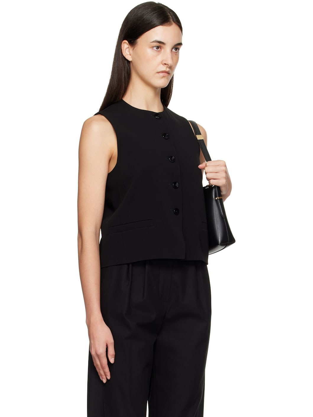 Black Denver Vest - 2