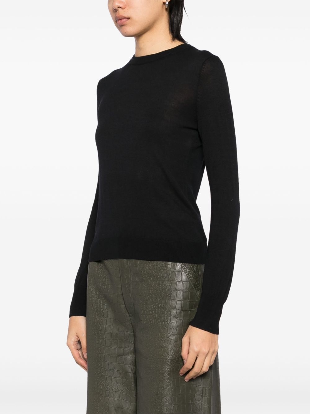 crew-neck top - 3