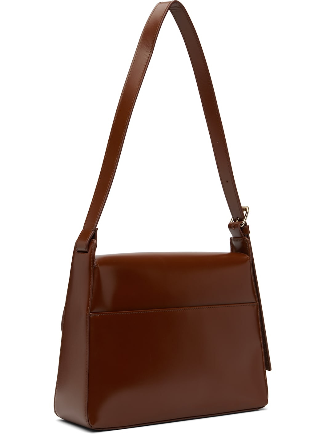 Tan Virginie Flap Bag - 3