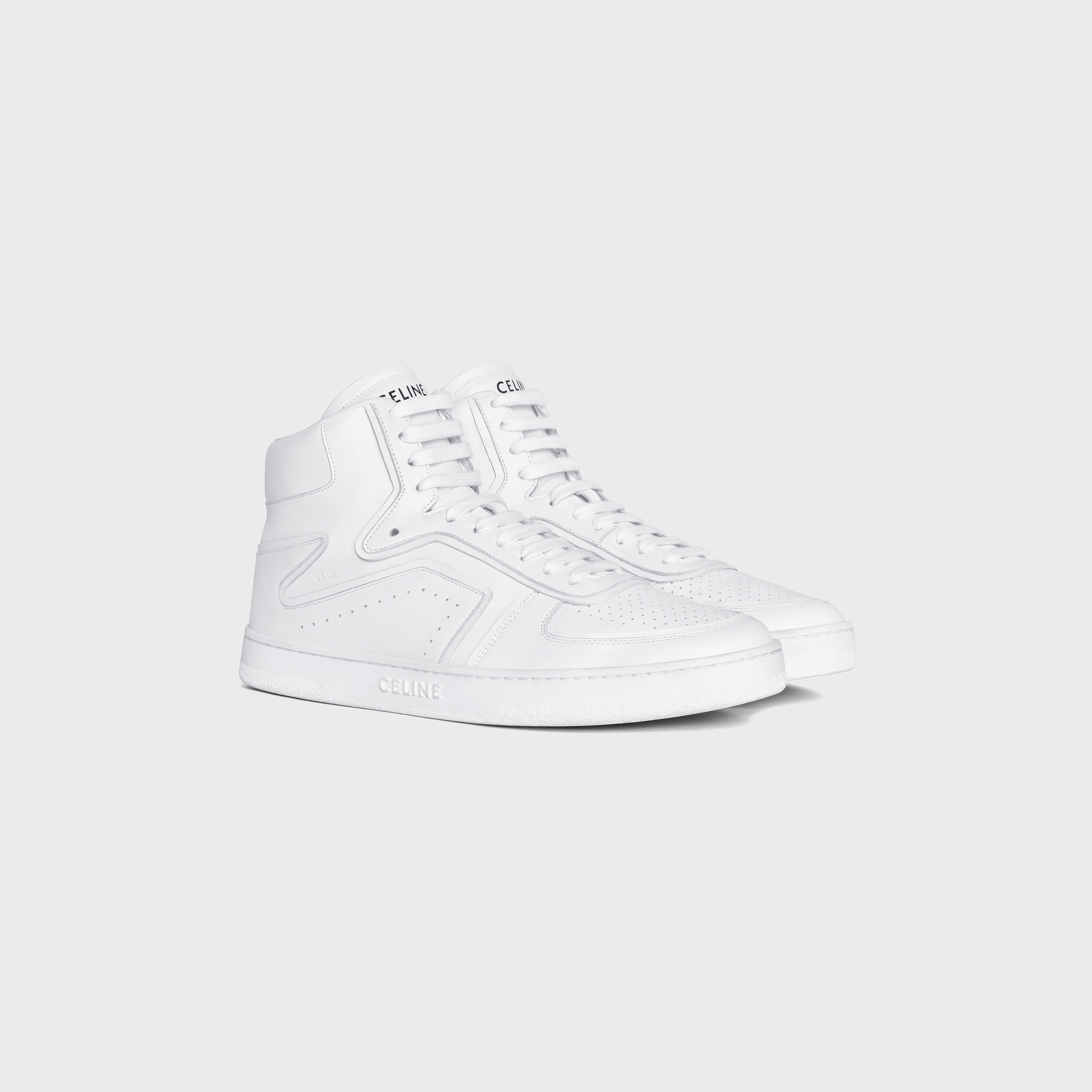 CT-01 "Z" TRAINER HIGH TOP SNEAKER in CALFSKIN - 2