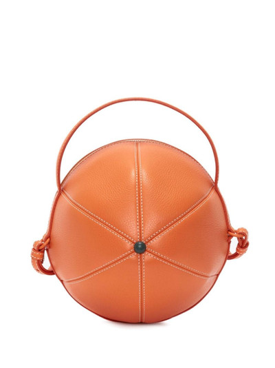 JW Anderson Orange leather tote bag outlook
