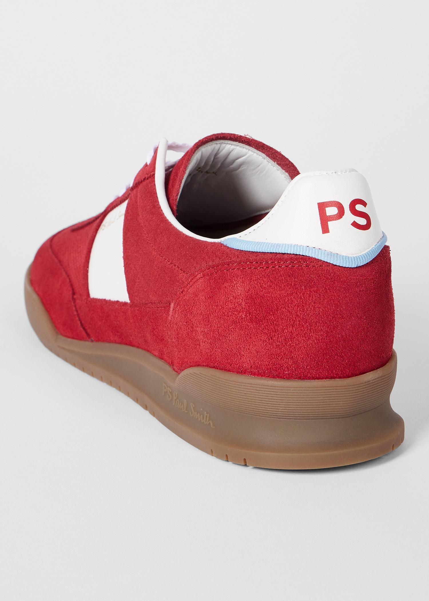 Red Suede 'Dover' Trainers - 6