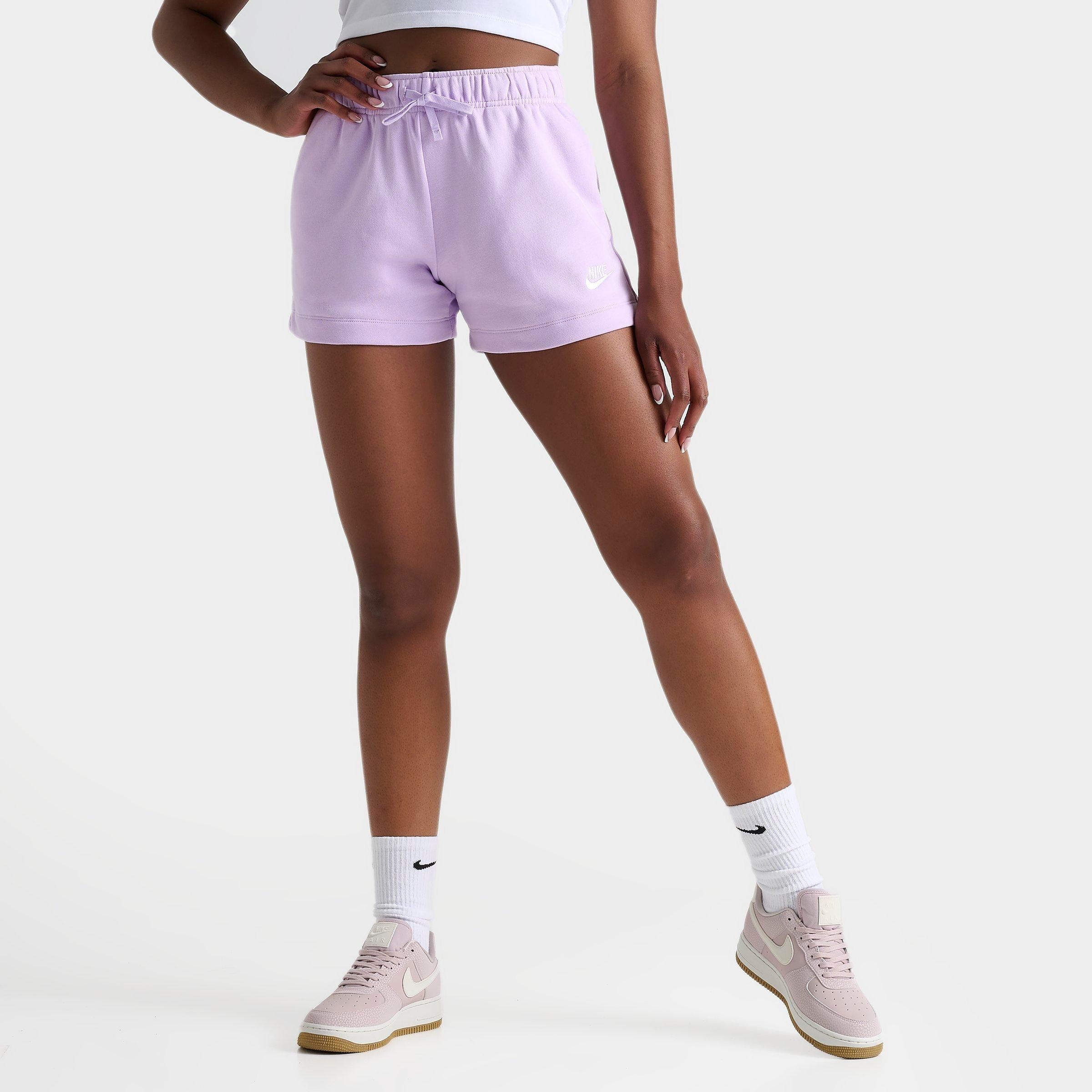 WOMEN'S NIKE SPORTSWEAR CLUB FLEECE MID-RISE SHORTS - 1