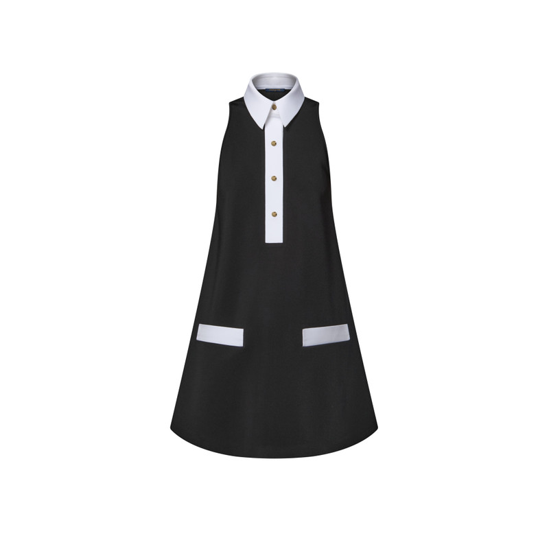 Technical Gabardine Polo Dress 1