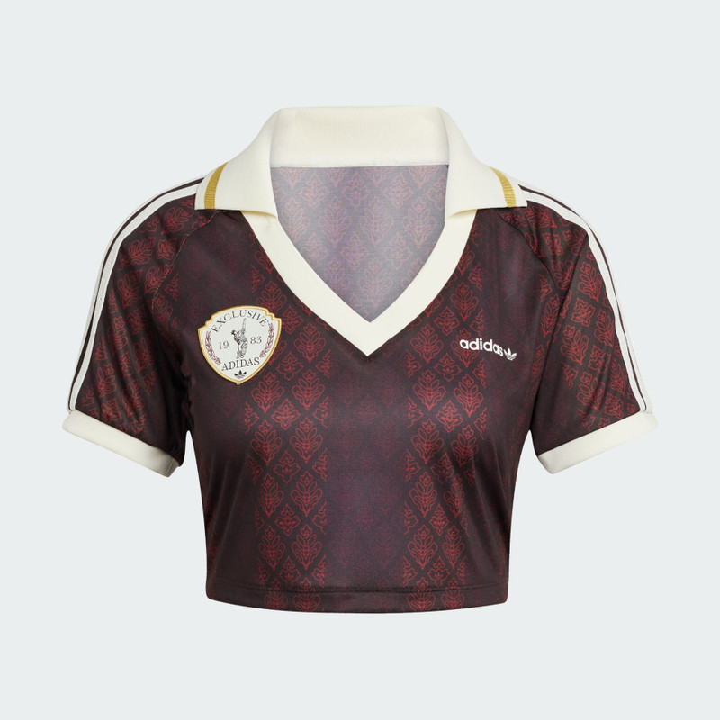 adidas Originals Retro Sports Cricket-inspired Cropped Jersey - 1
