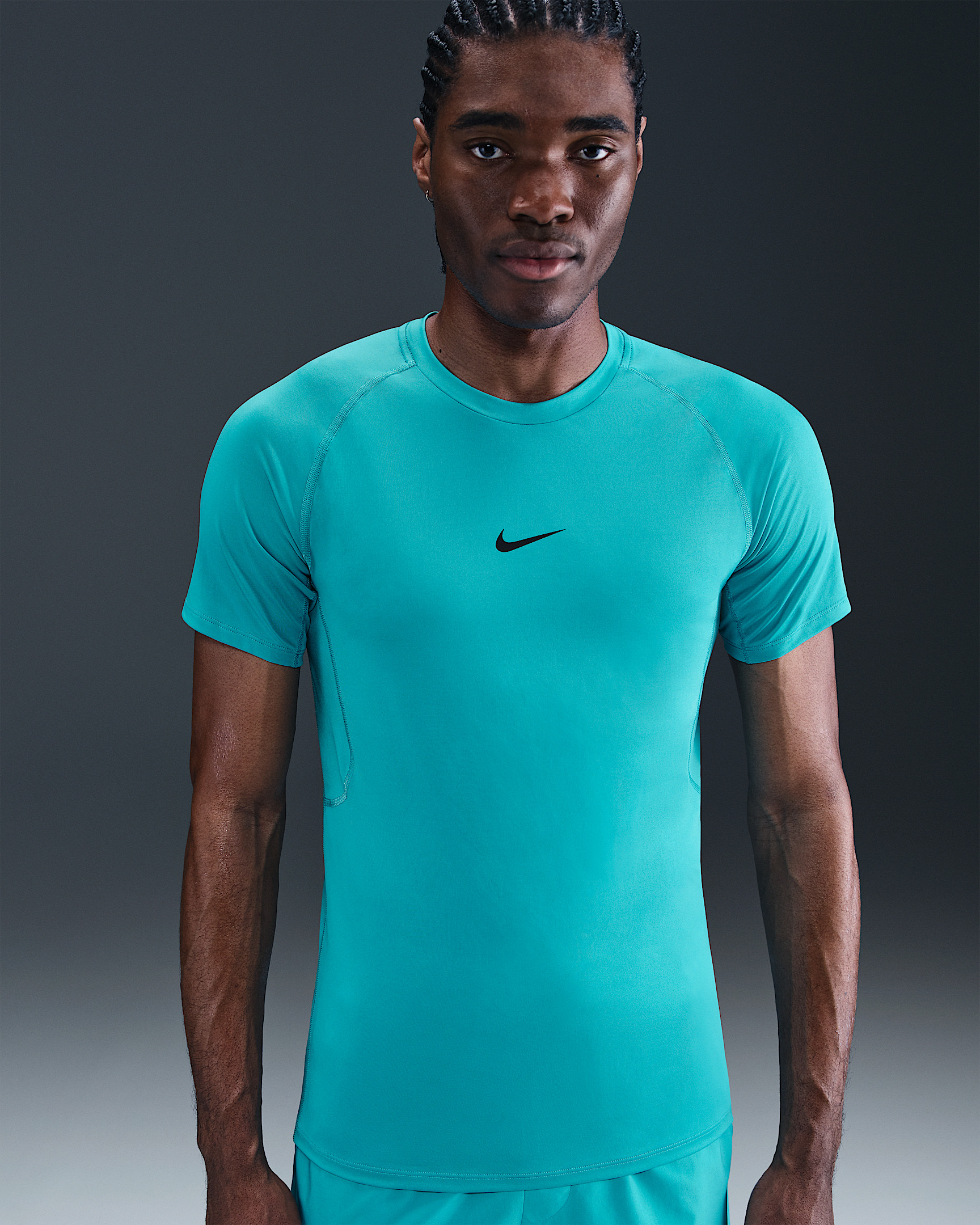 Nike Pro Men's Dri-FIT Slim Short-Sleeve Top - 1