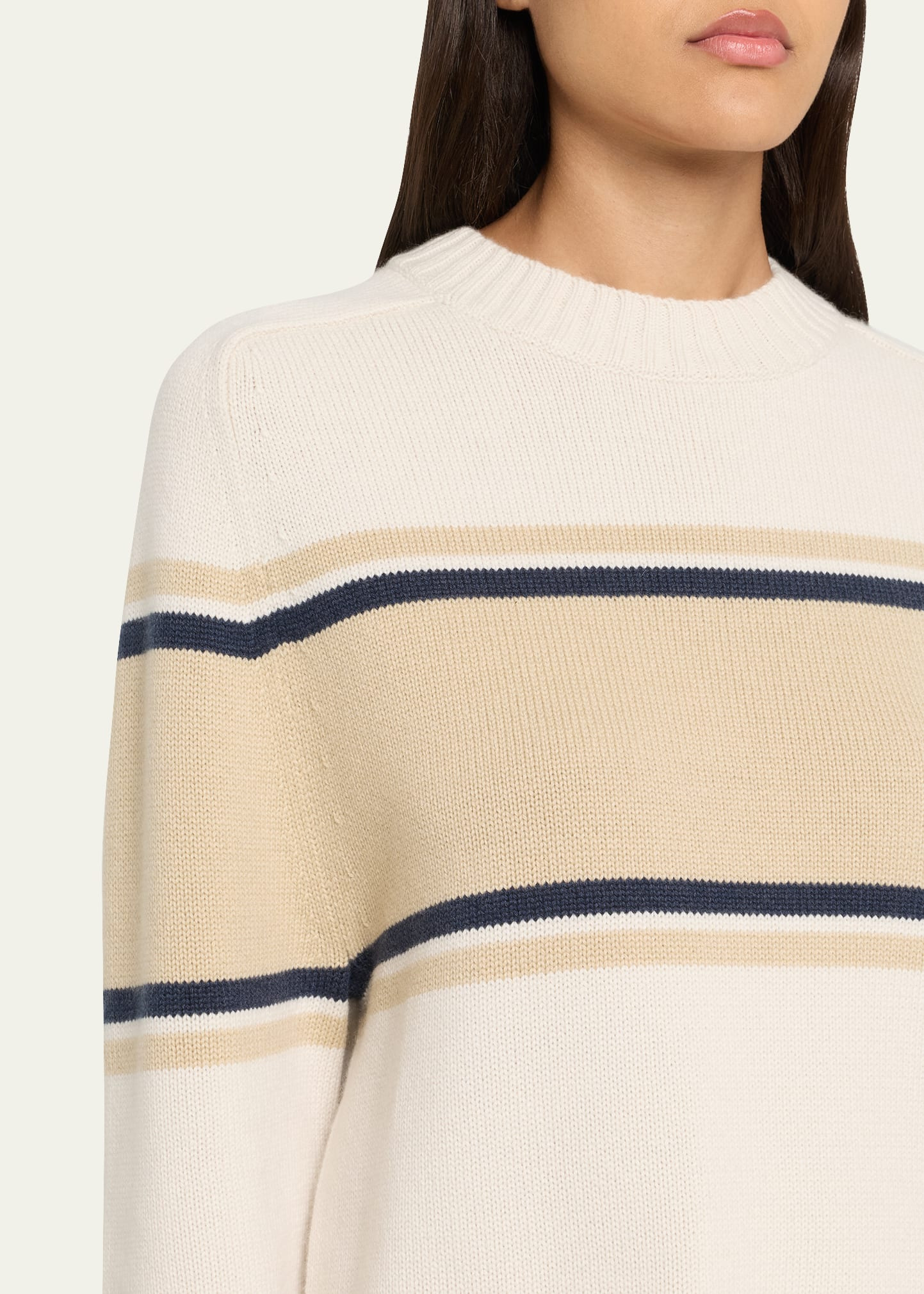 New Saddle Cashmere Sweater - 5