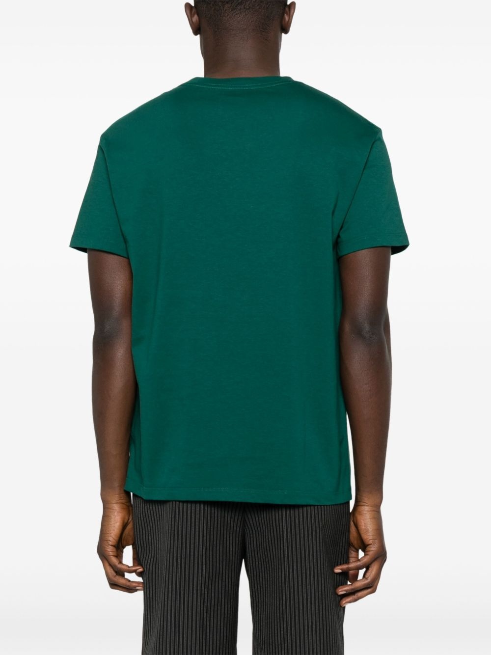 embroidered-logo T-shirt - 3