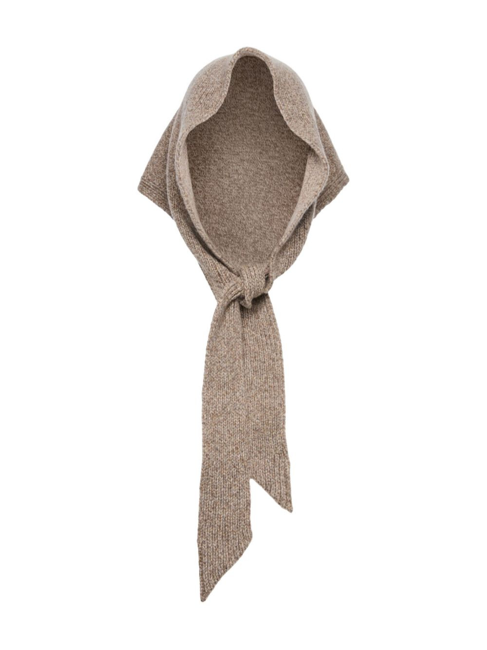 knitted tie scarf - 1