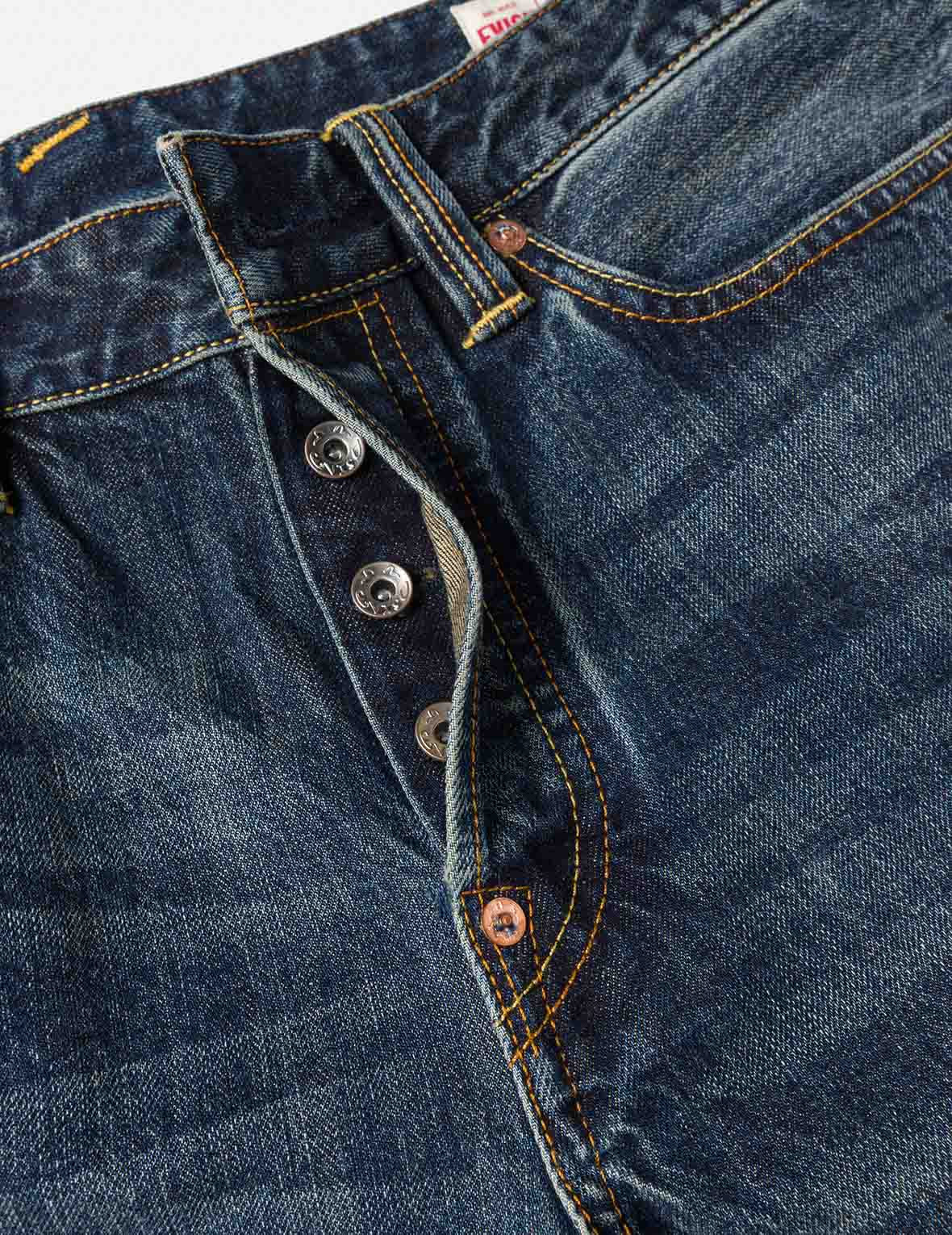 Brocade Patch Pocket Carrot Fit Jeans #2017 - 6