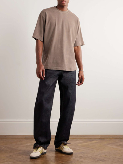 Acne Studios Extorr Logo-Appliquéd Garment-Dyed Cotton-Jersey T-Shirt outlook