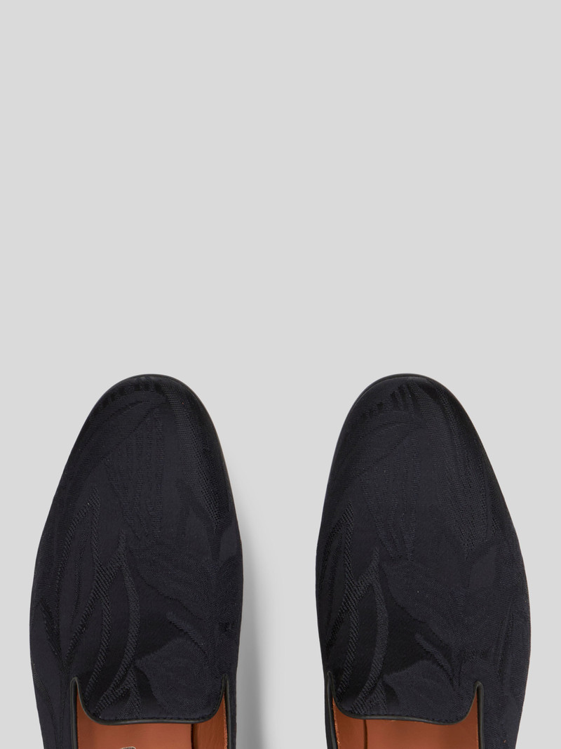 Etro PAISLEY DESIGN JACQUARD MOCCASINS outlook