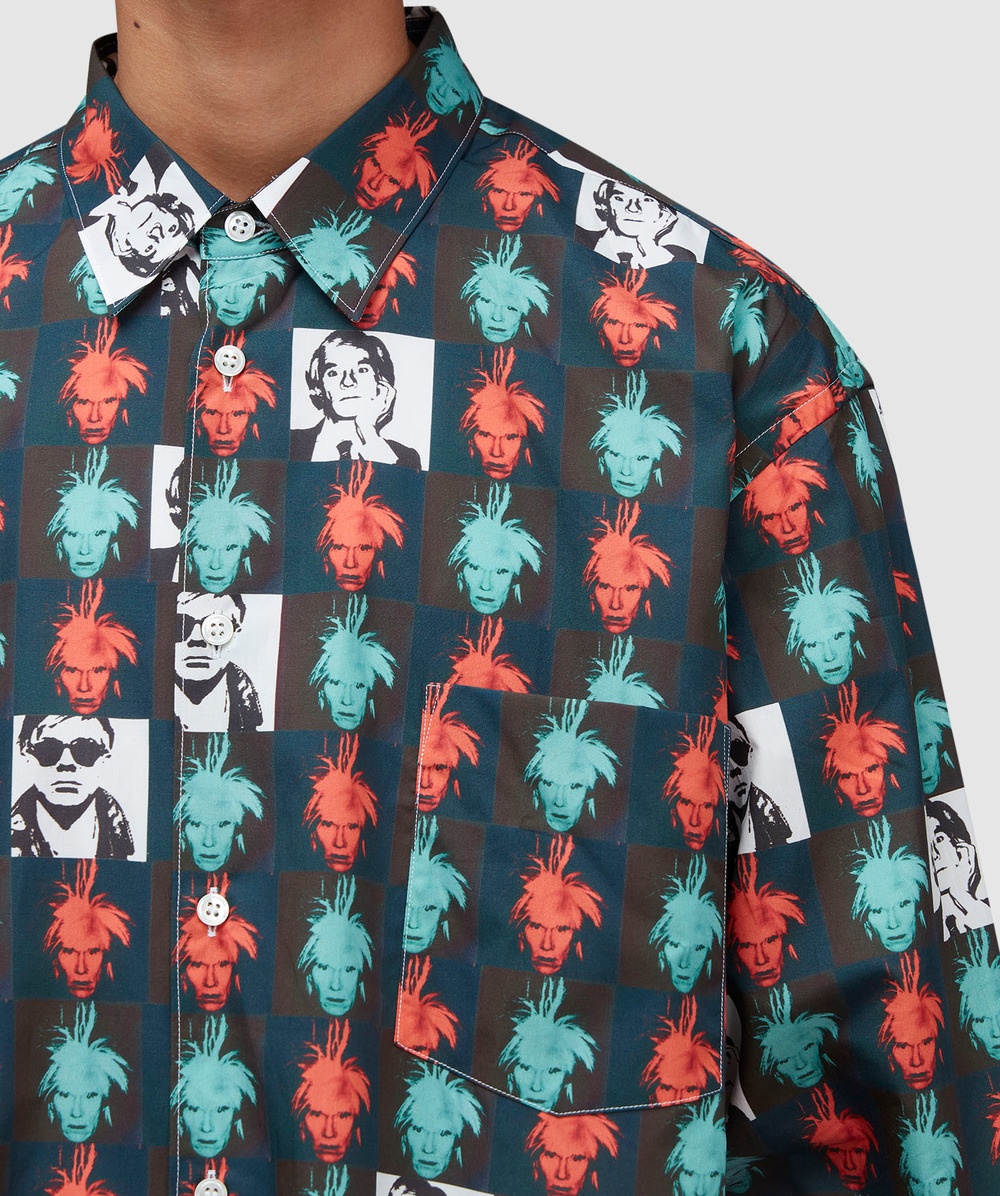 Andy Warhol panel shirt - 4