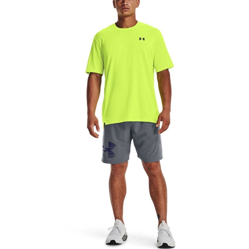 Under Armour Tech Woven Graphic Shorts 'Grey' 1377139-012 - 5