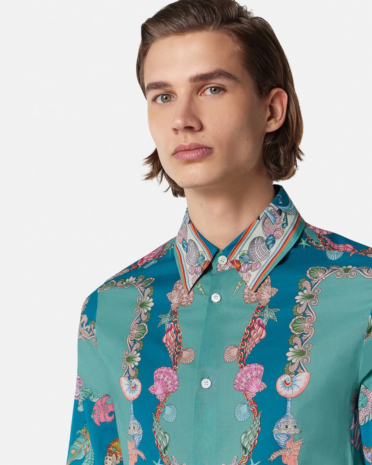 Coral Theatre Cotton Shirt - 3