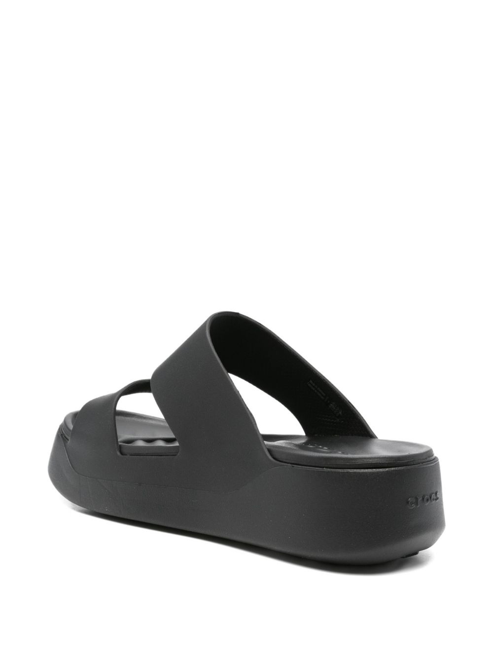 platform double-strap slides - 3