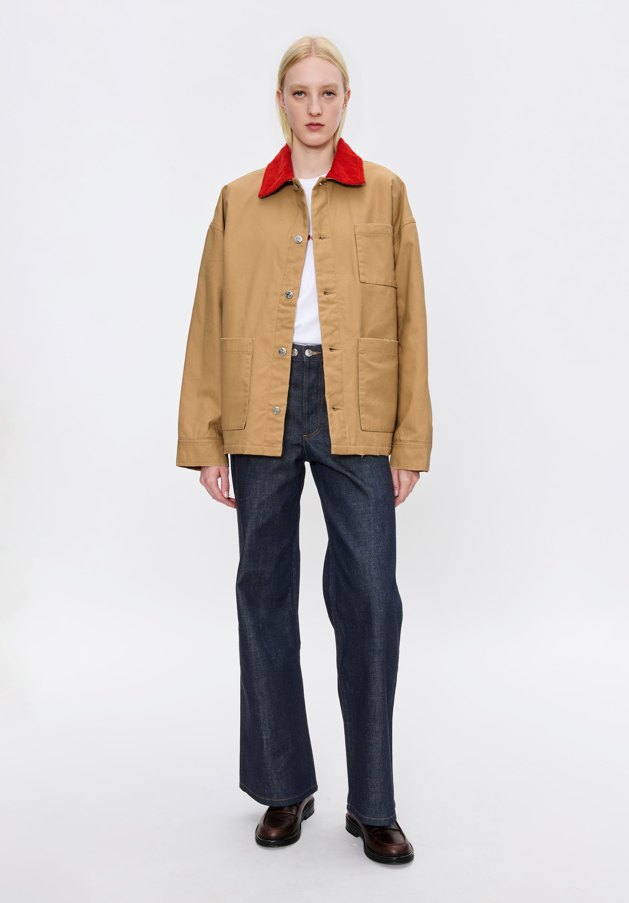 THE STONED CANVAS UNISEX JACKET (M) - 6
