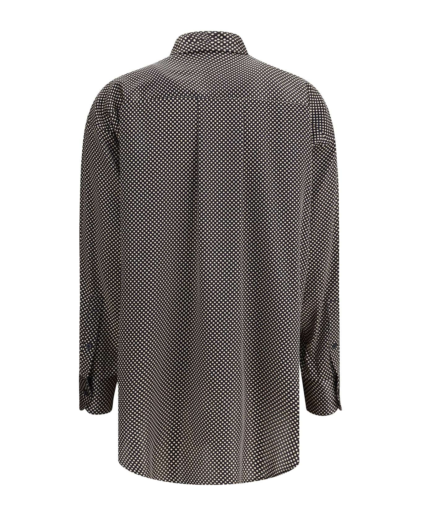 Silk Polka Dot Shirt - 2