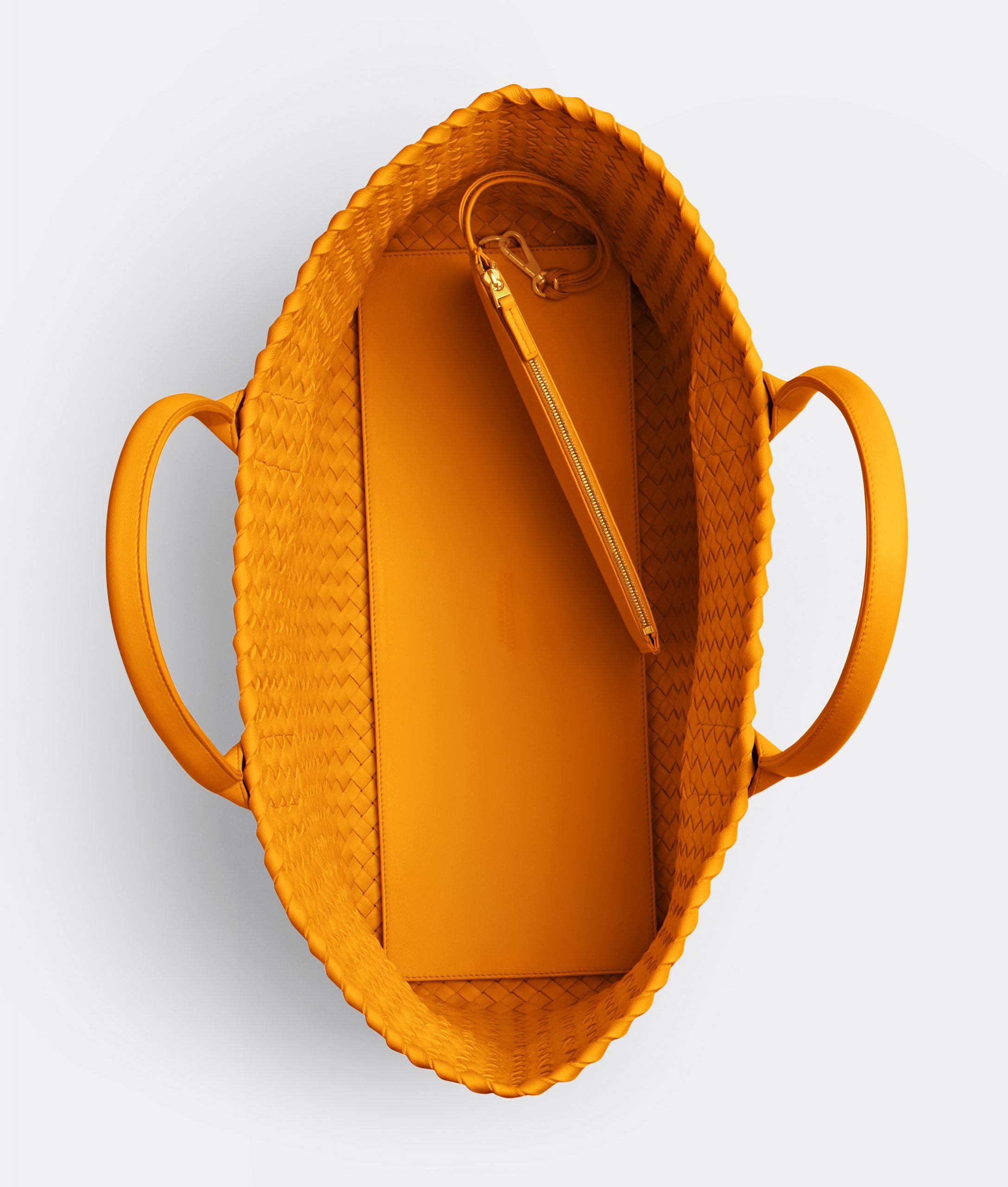 Bottega Veneta – Cabat Medium Tangerine - 3