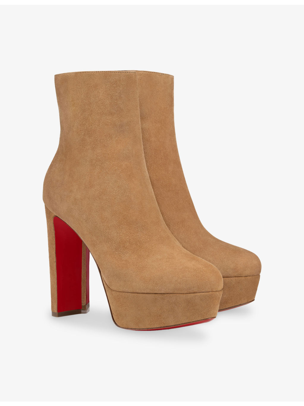 Loo Booty 130 Suede Platform Boots - 4