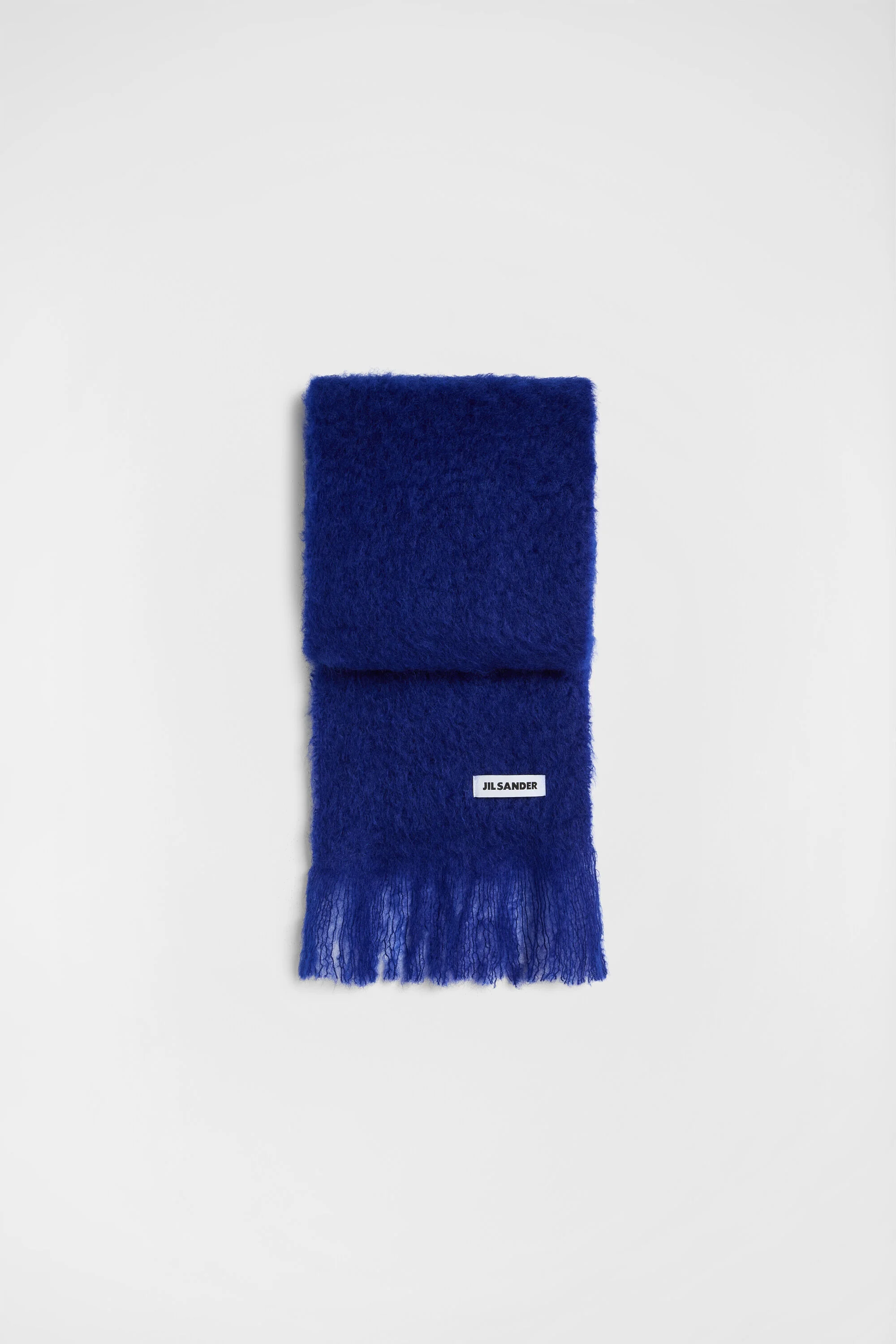 Slim Wool Blend Scarf - 1