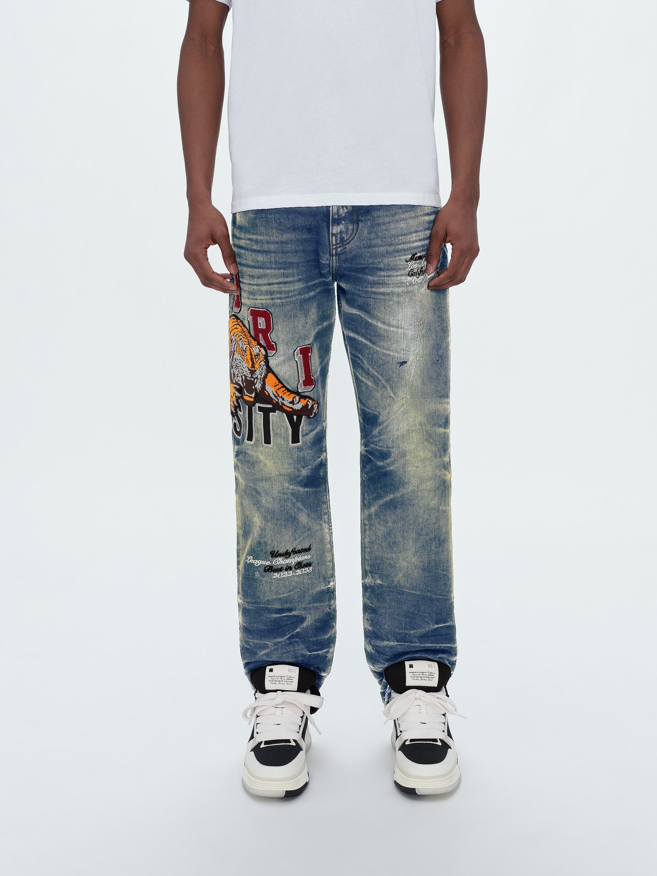 VARSITY TIGER STRAIGHT JEAN - 3