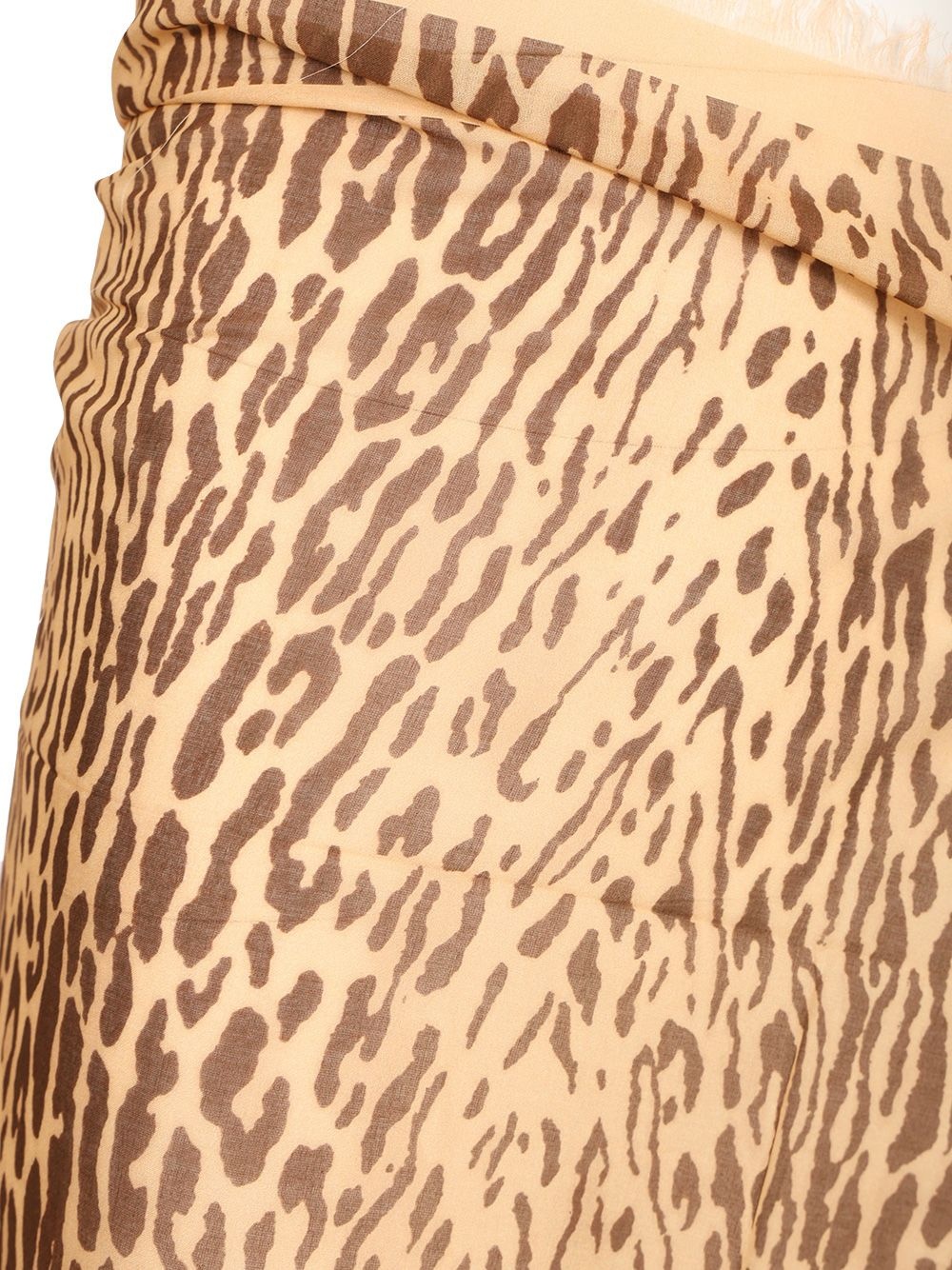 Printed Cotton Pareo Skirts Animalier - 4