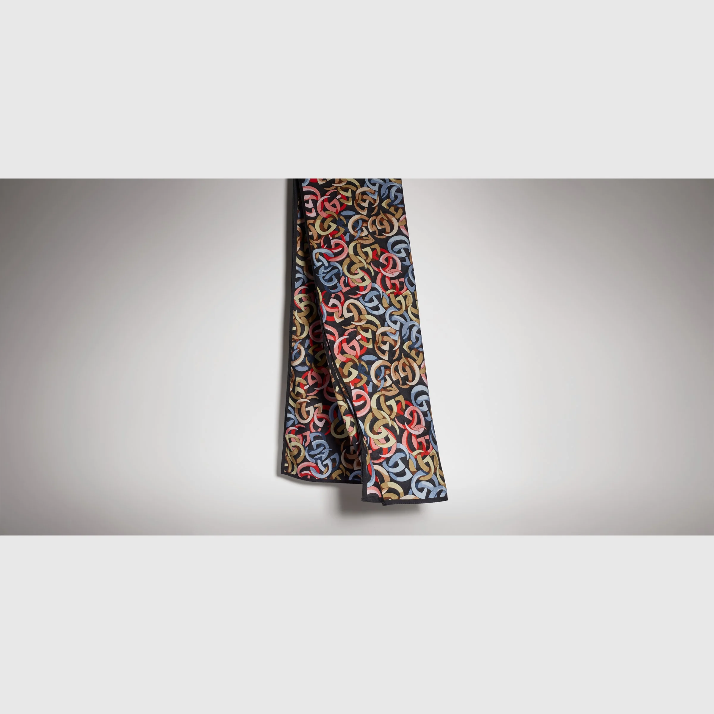Gucci Double G cotton silk jacquard stole - 1